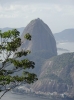 Der Zuckerhut vom Corcovado aus gesehen.