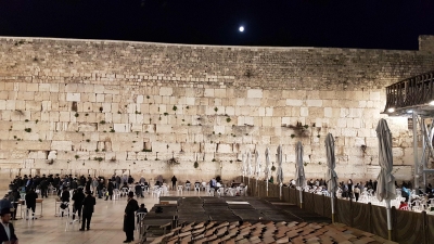 Ankunft in Jerusalem am Abend