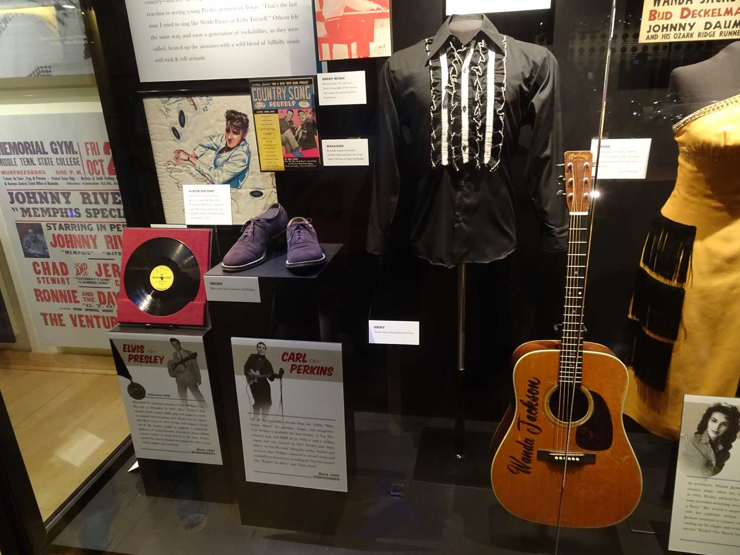 Carl Perkins in der Country Music Hall of Fame
