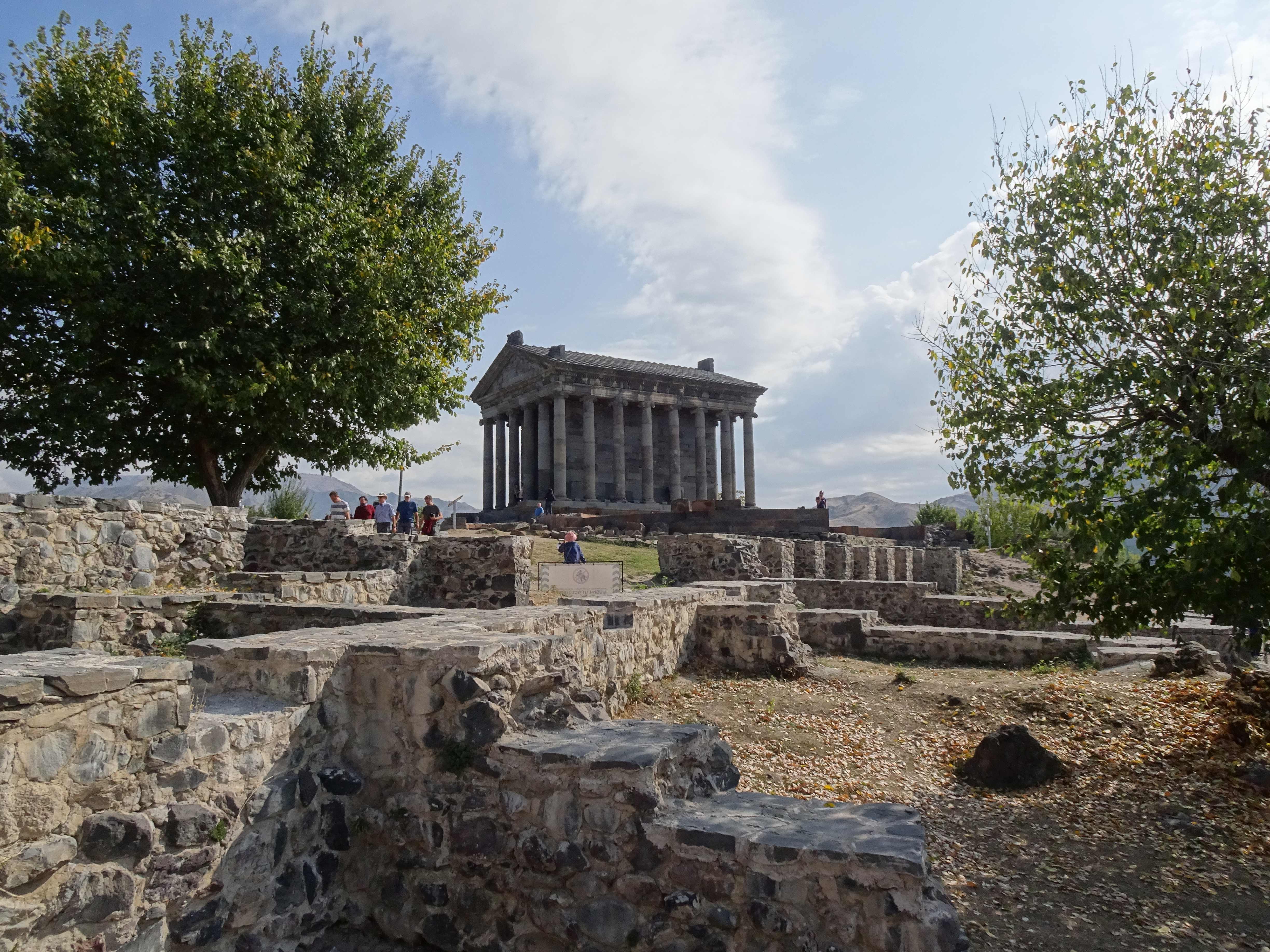 Garni mit einem hellenistischen Tempel aus dem 1. Jhd.