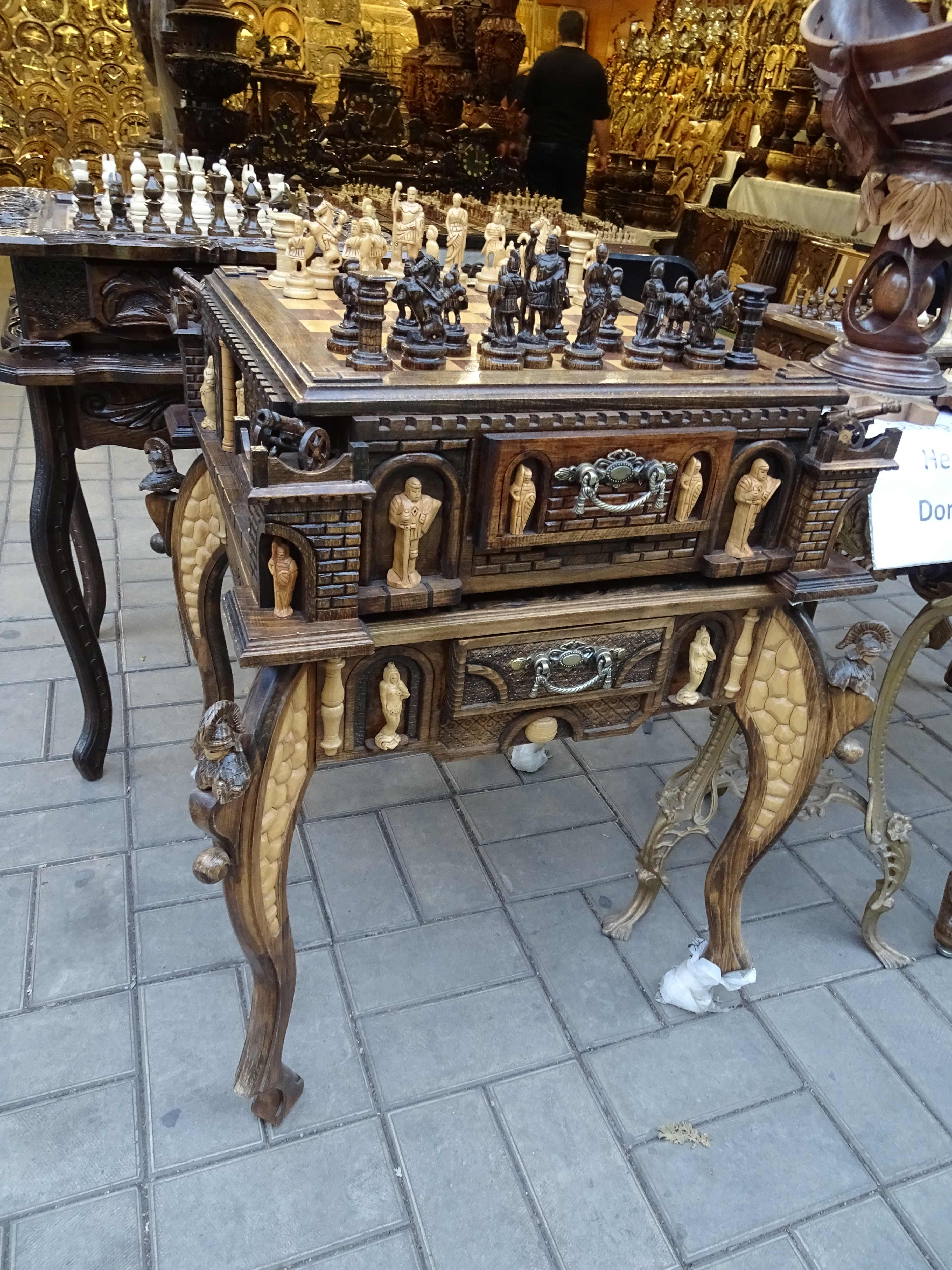 Eine armenische Leidenschaft: Schachspielen.