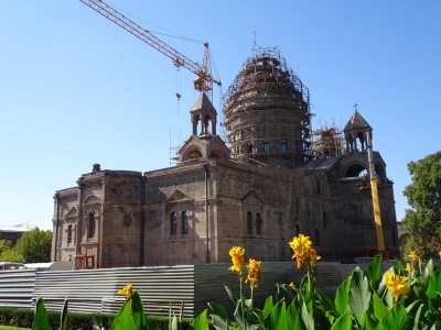 Die Kathedrale, leider "under construction"