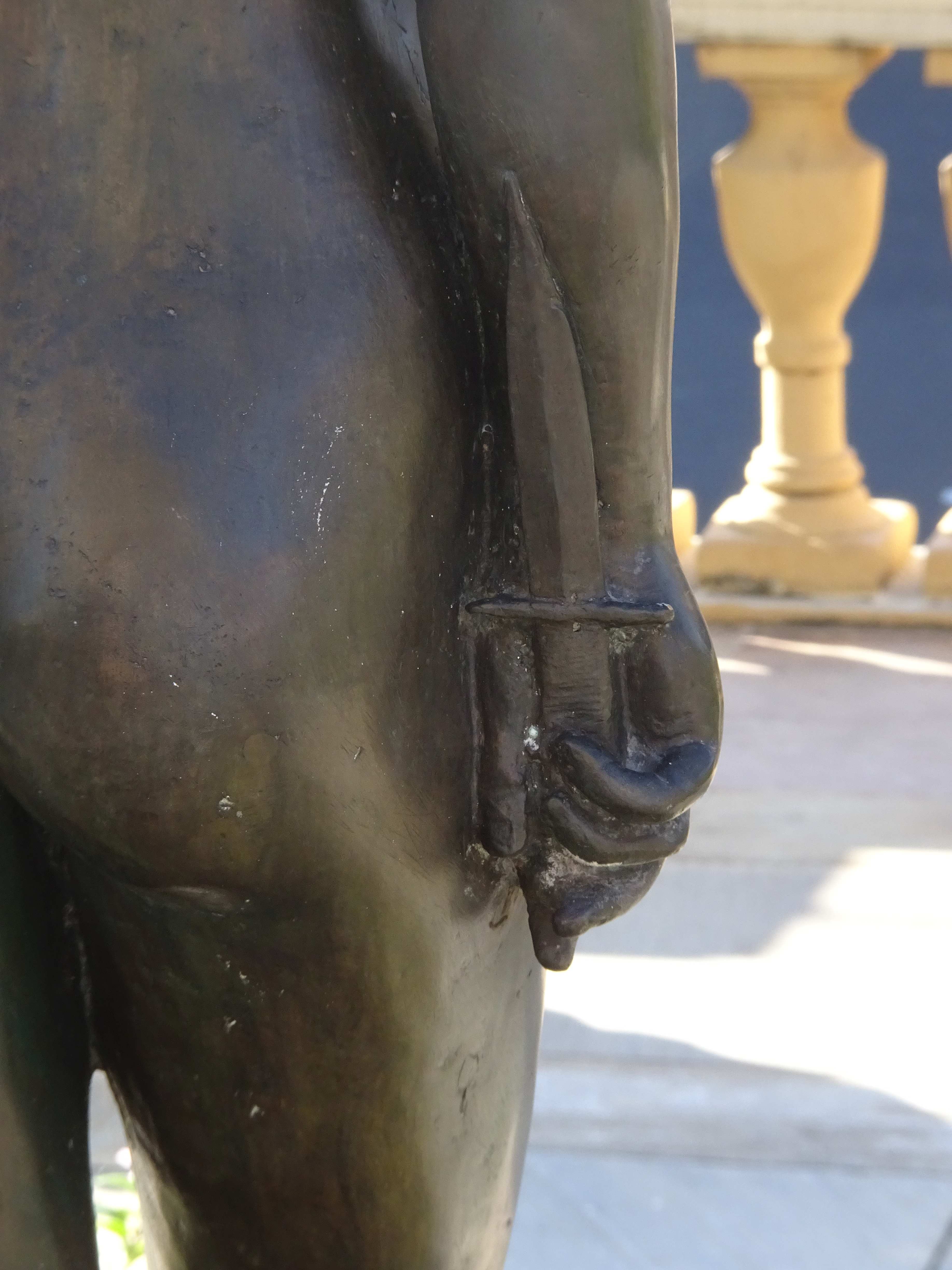 ... mit einer interessanten Rückenansicht.