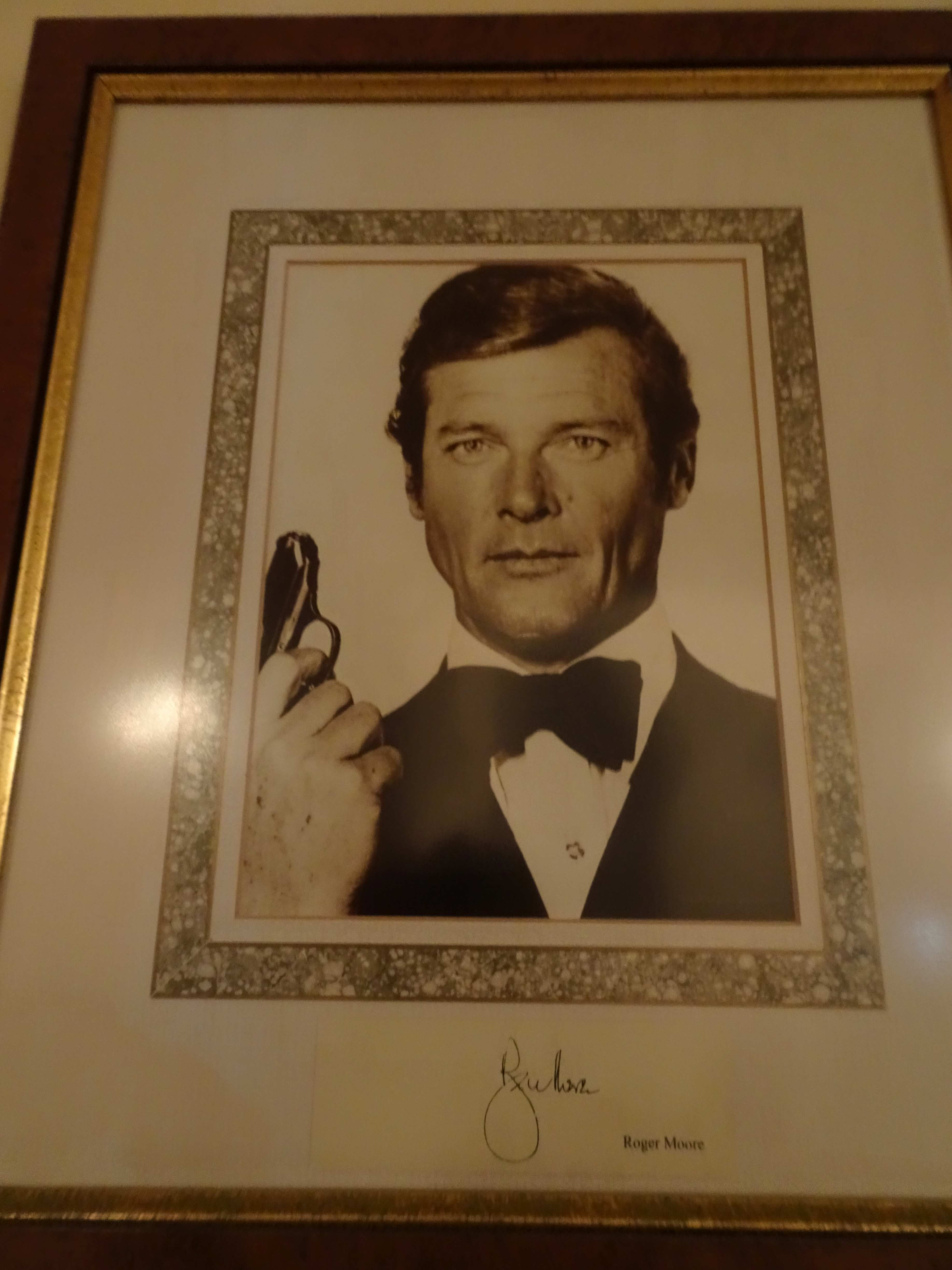 ... und er darf natürlich nicht fehlen. Mit seiner Seilbahn aus "Moonraker" fahren wir natürlich noch.