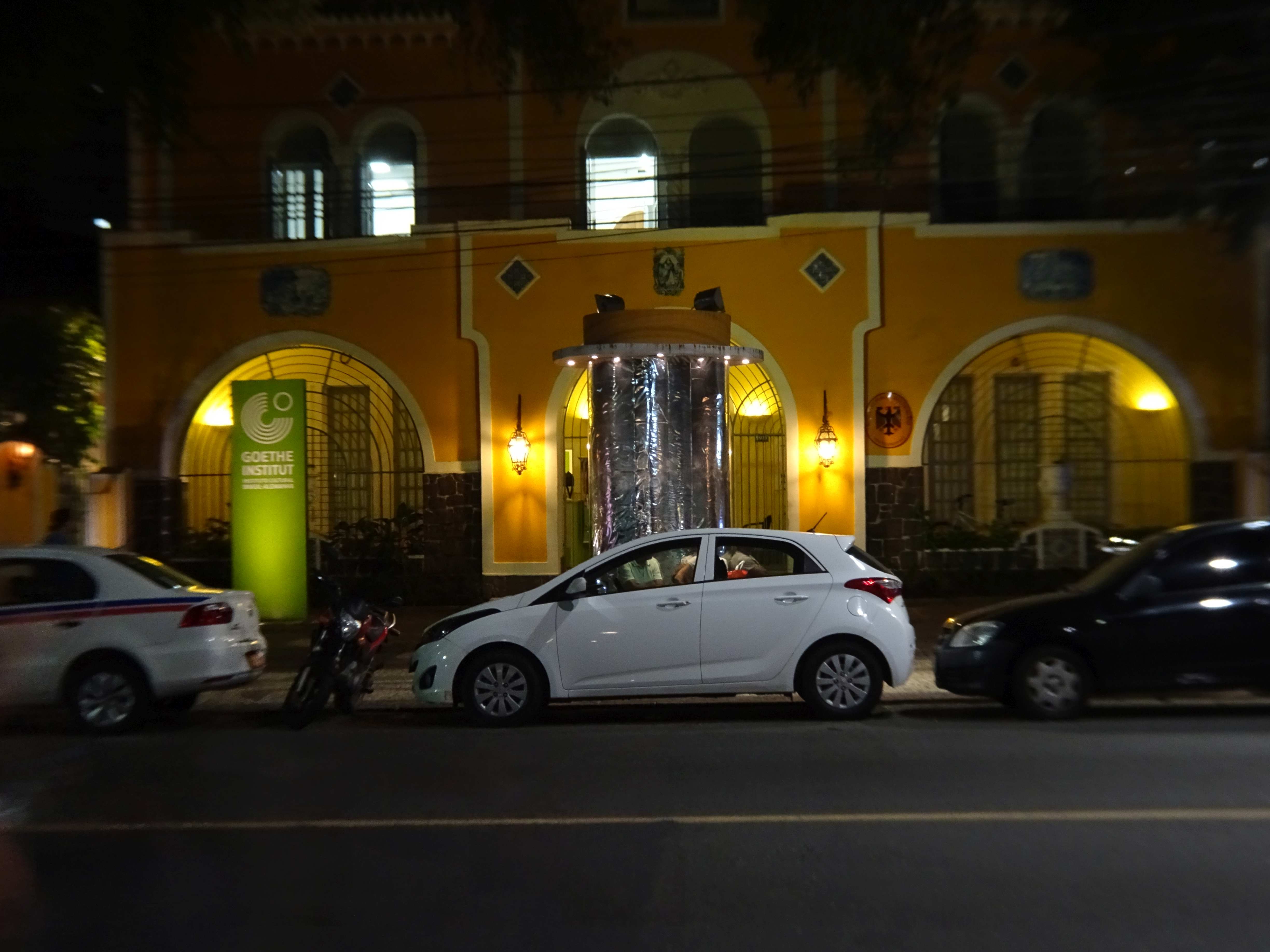 Eine deutsche Enklave in der Nähe unseres Hotels...