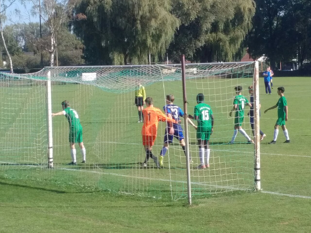 ... und Angelos beim HSC.