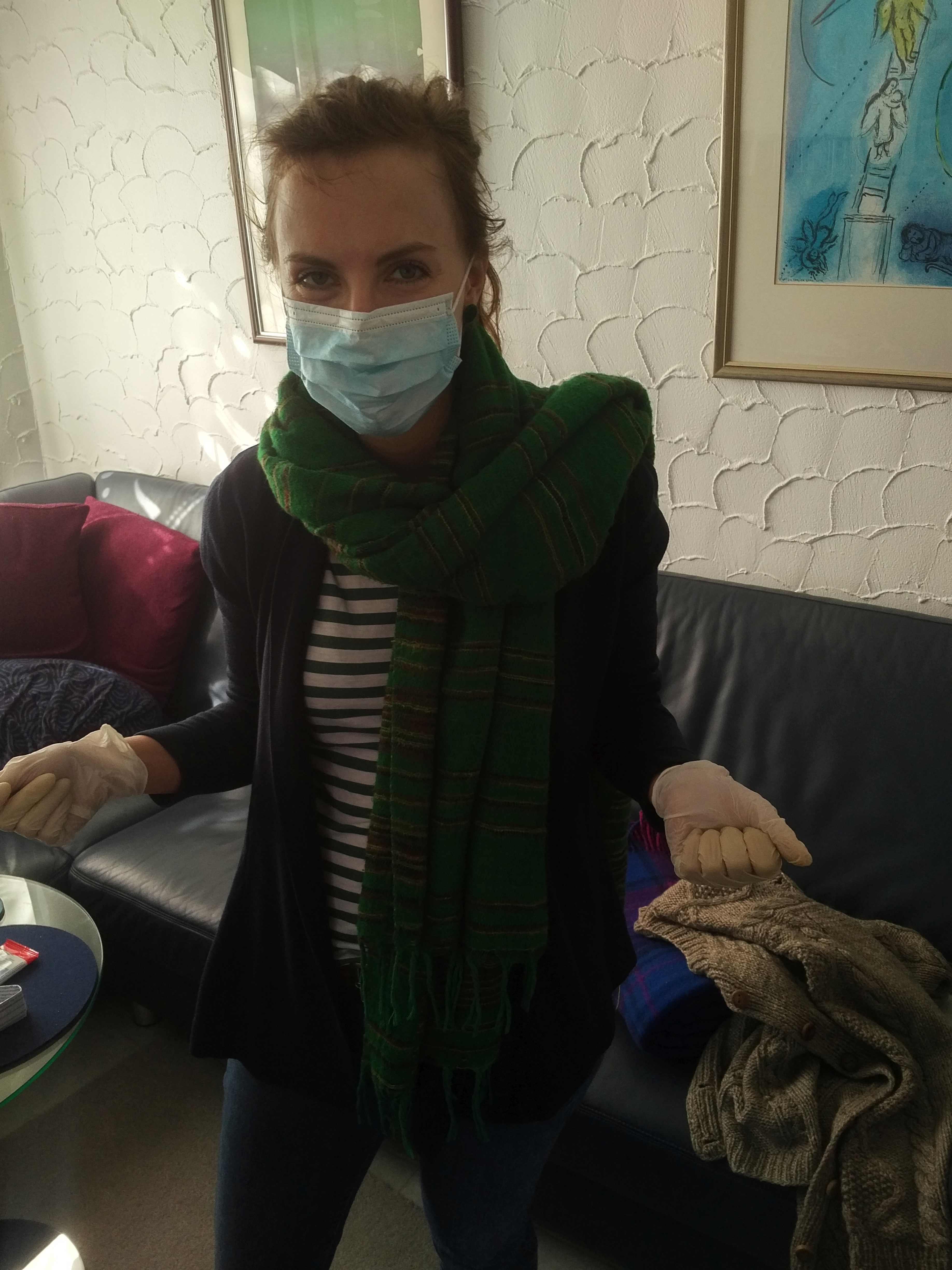 Und dann geht Corona los .. Hausbesuch ;-)