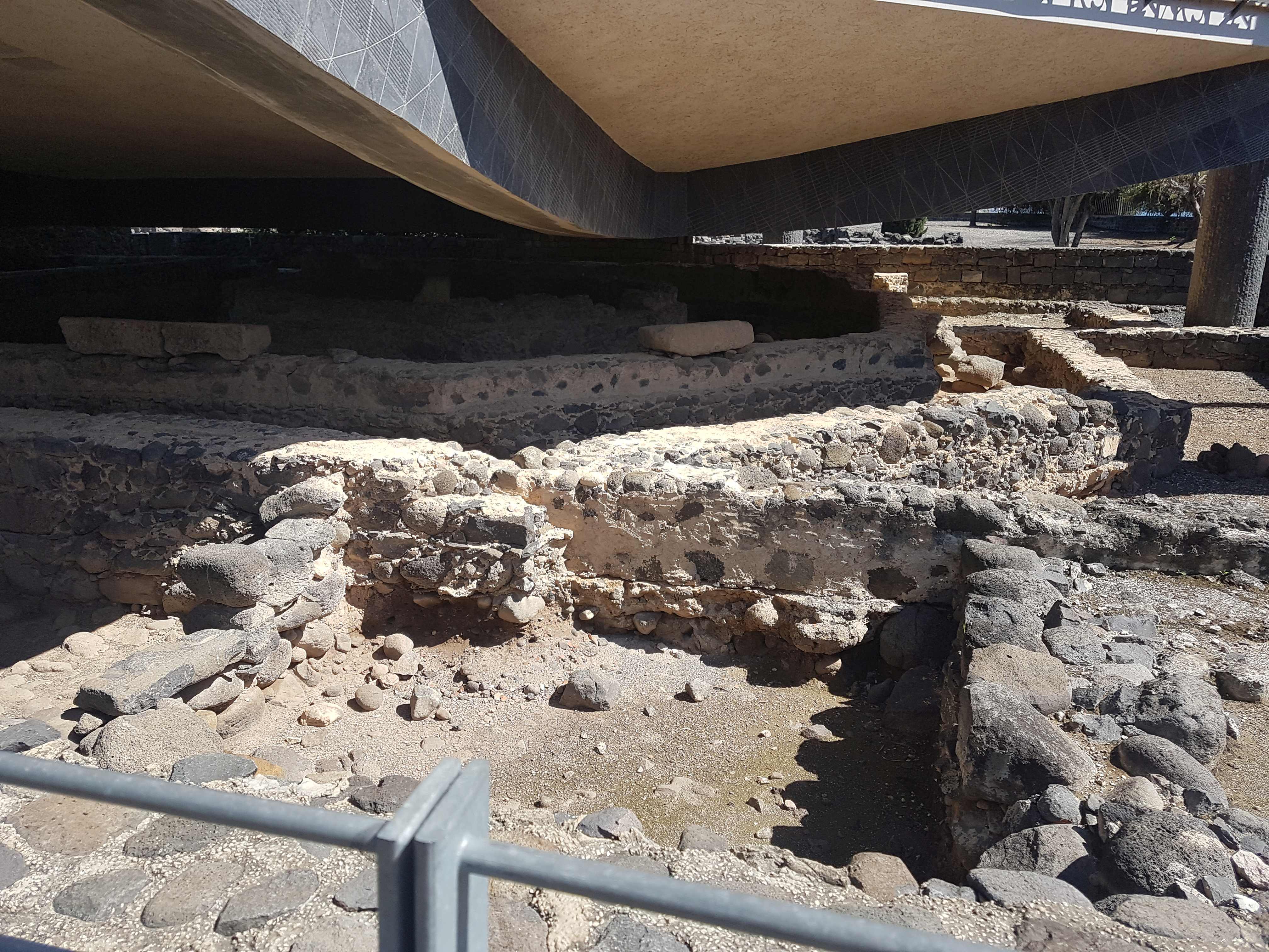 Kapharnaum: Haus des Petrus ... bzw. seiner Schwiegermutter...