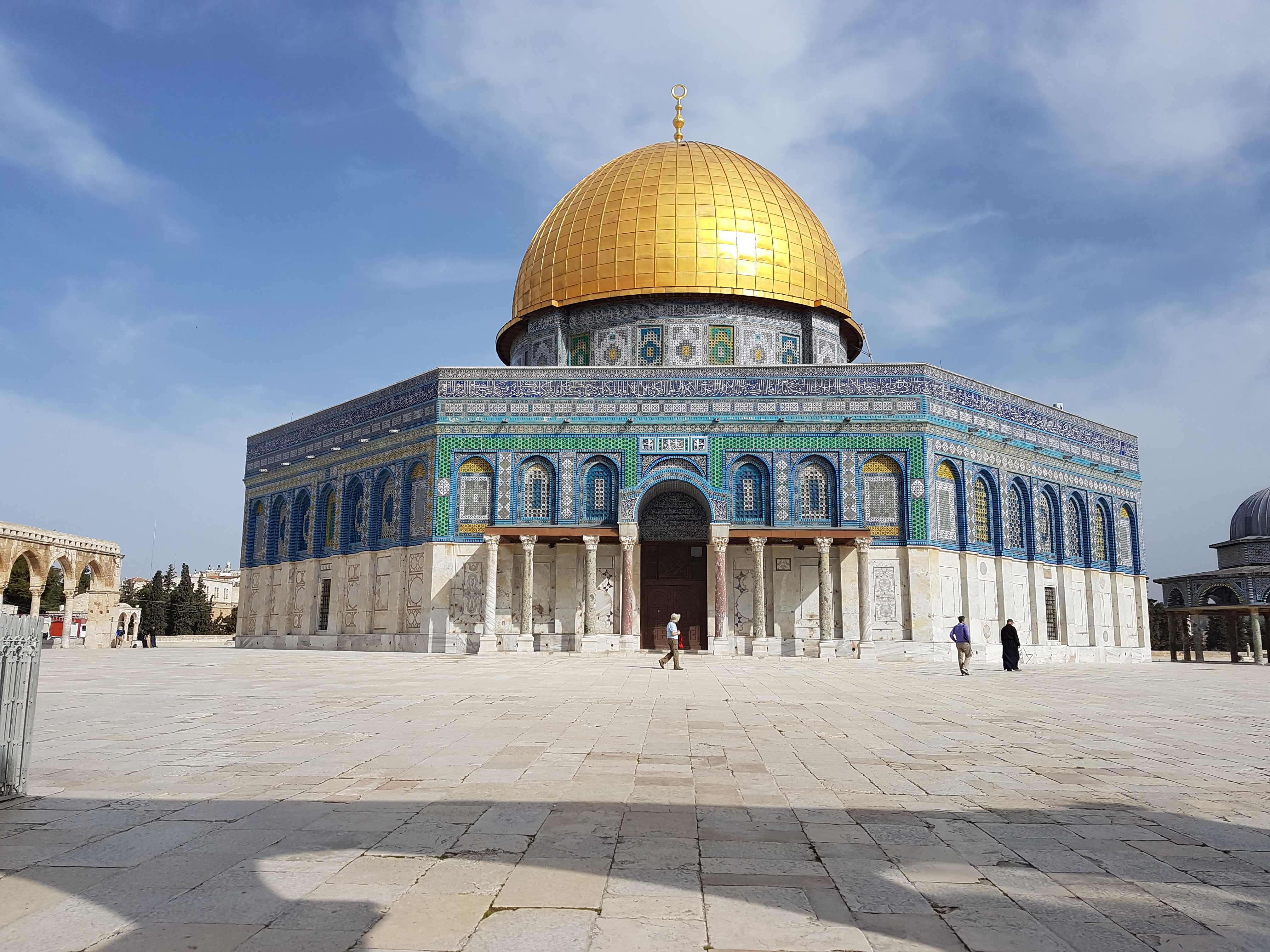 Auswirkung von Corona: ein fast leerer Tempelberg