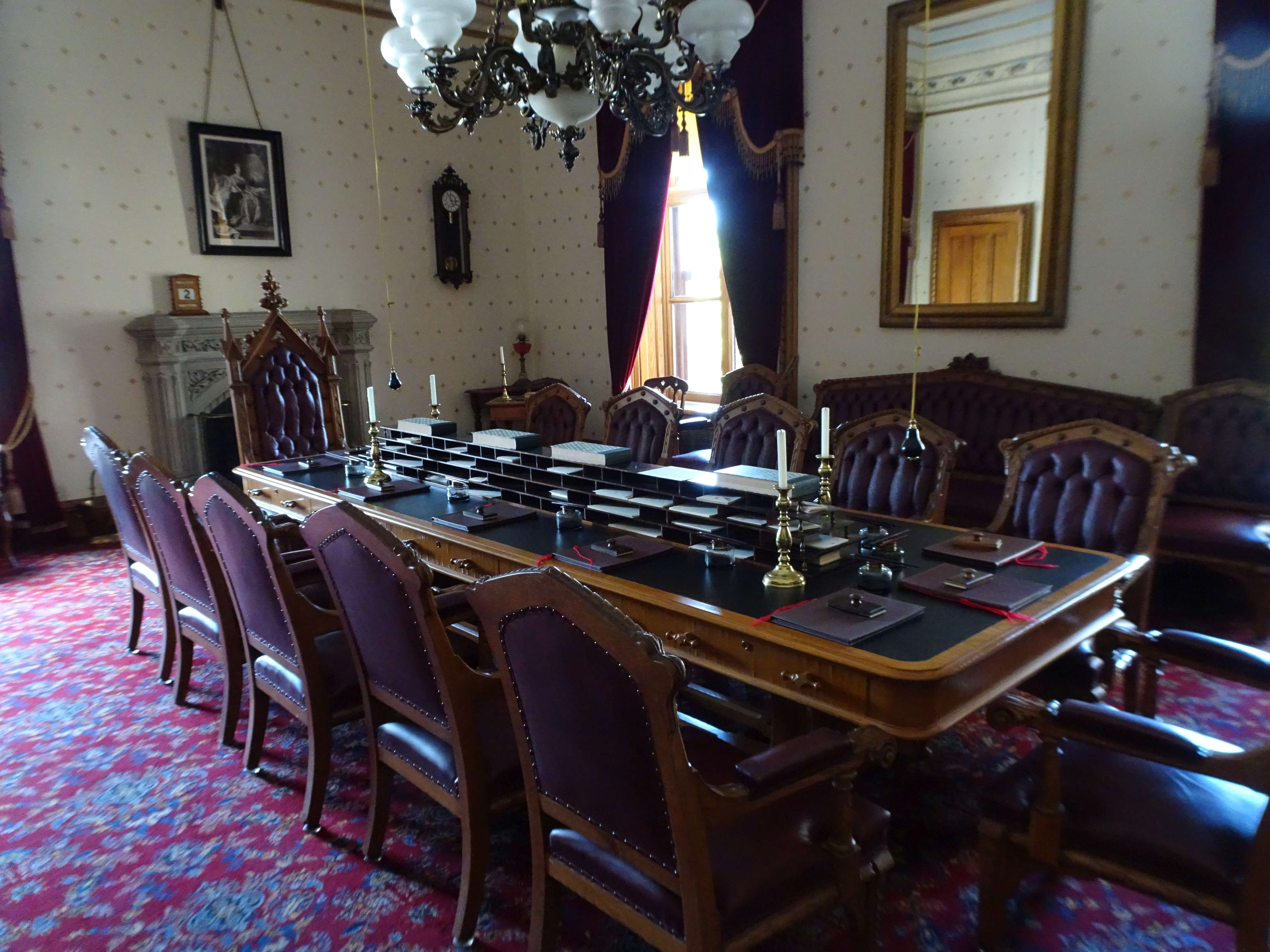 Und hier tagte lange Jahre das kanadische Kabinett.