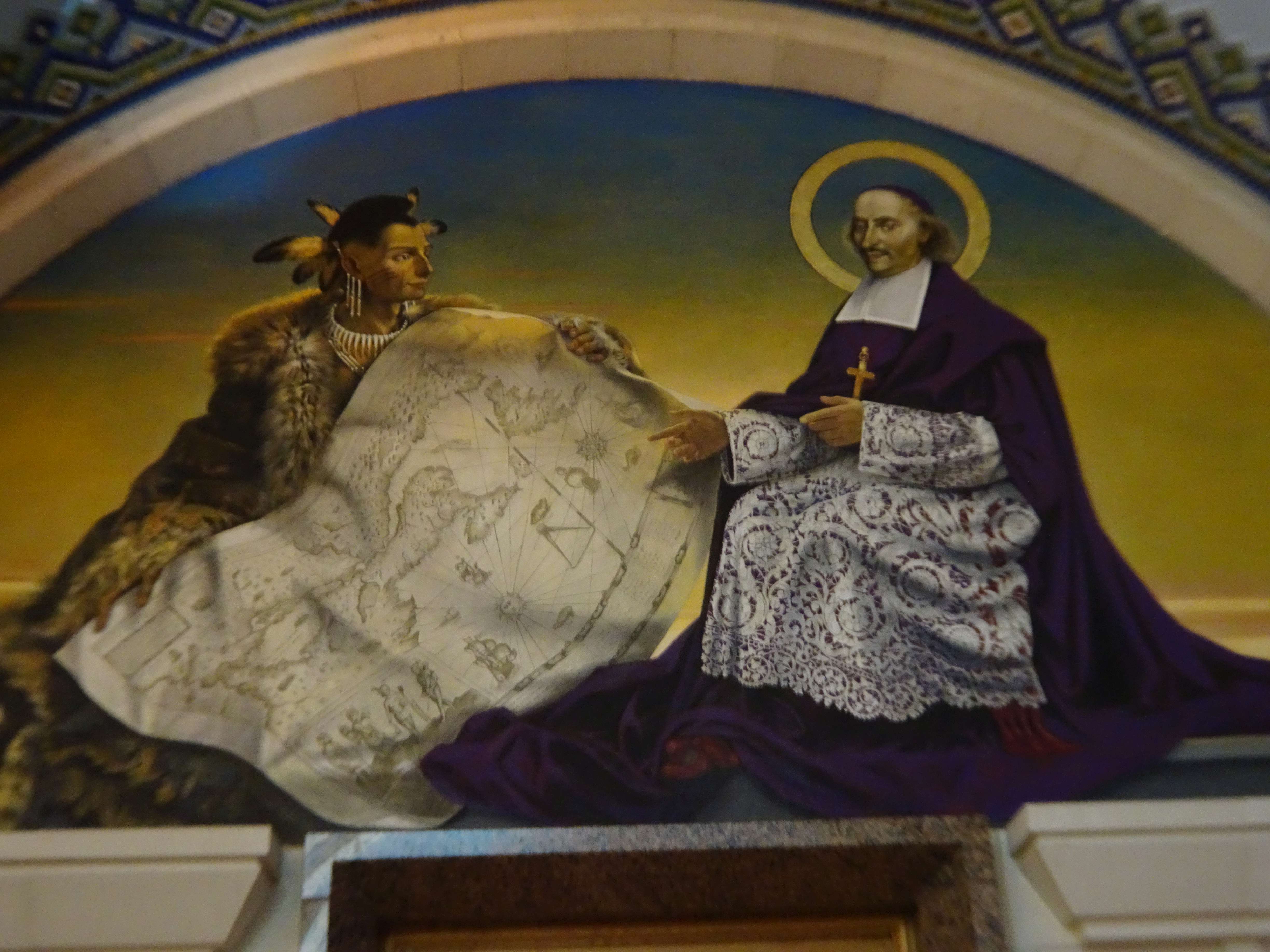 Ob die Missionierung der "first nations" immer so idyllisch ablief?