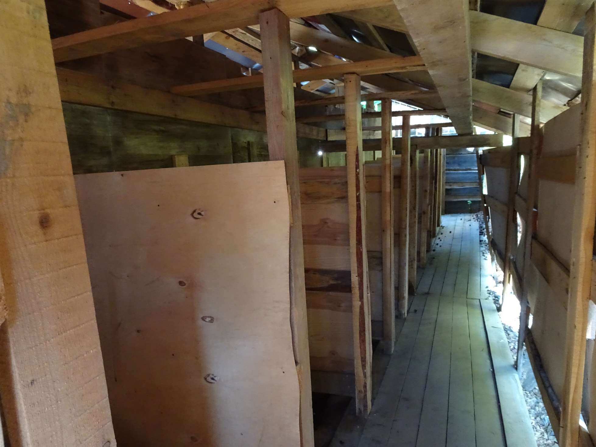 Die Toiletten am Ganina Yama Kloster sind eher schlicht....