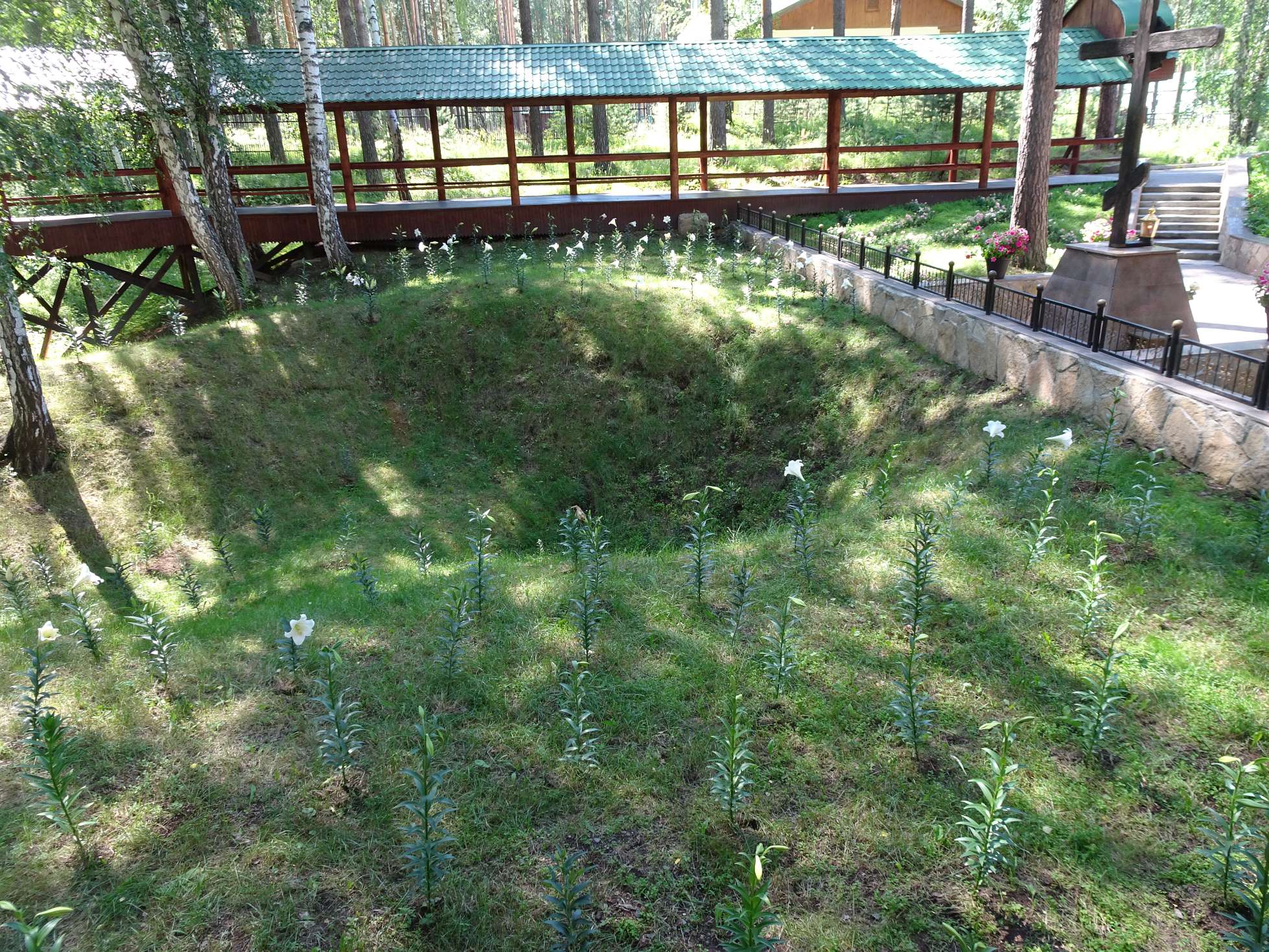 Hier wurden (angeblich) die Leichen der Zarenfamilie begraben. Bis auf Anastasia natürlich... ;-)