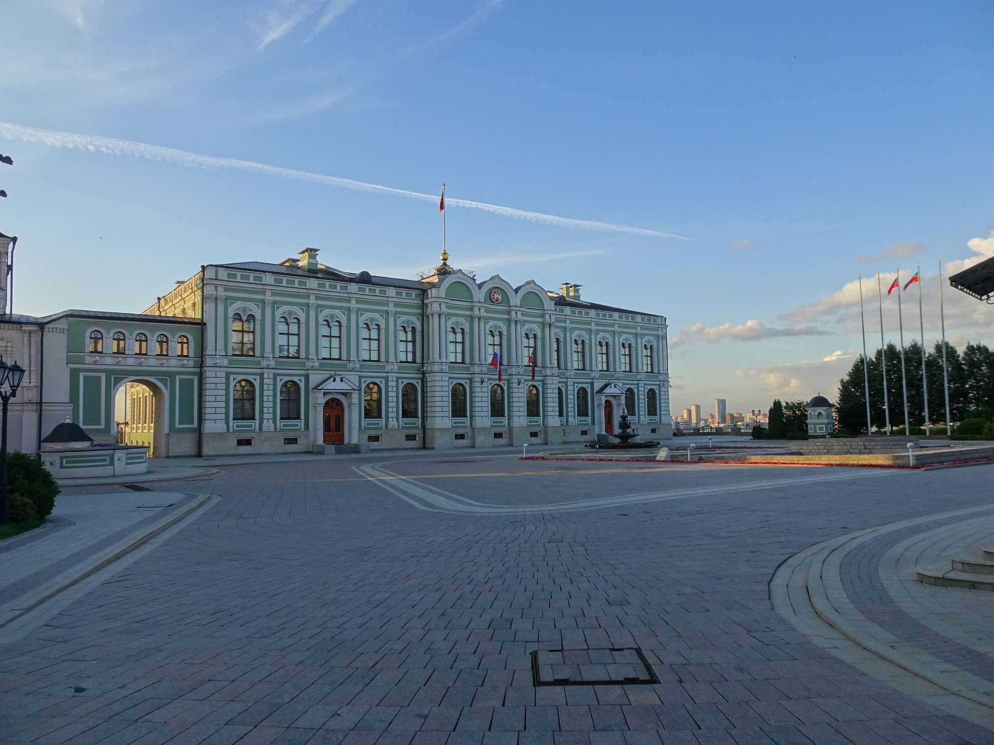 Sitz des Präsidenten....