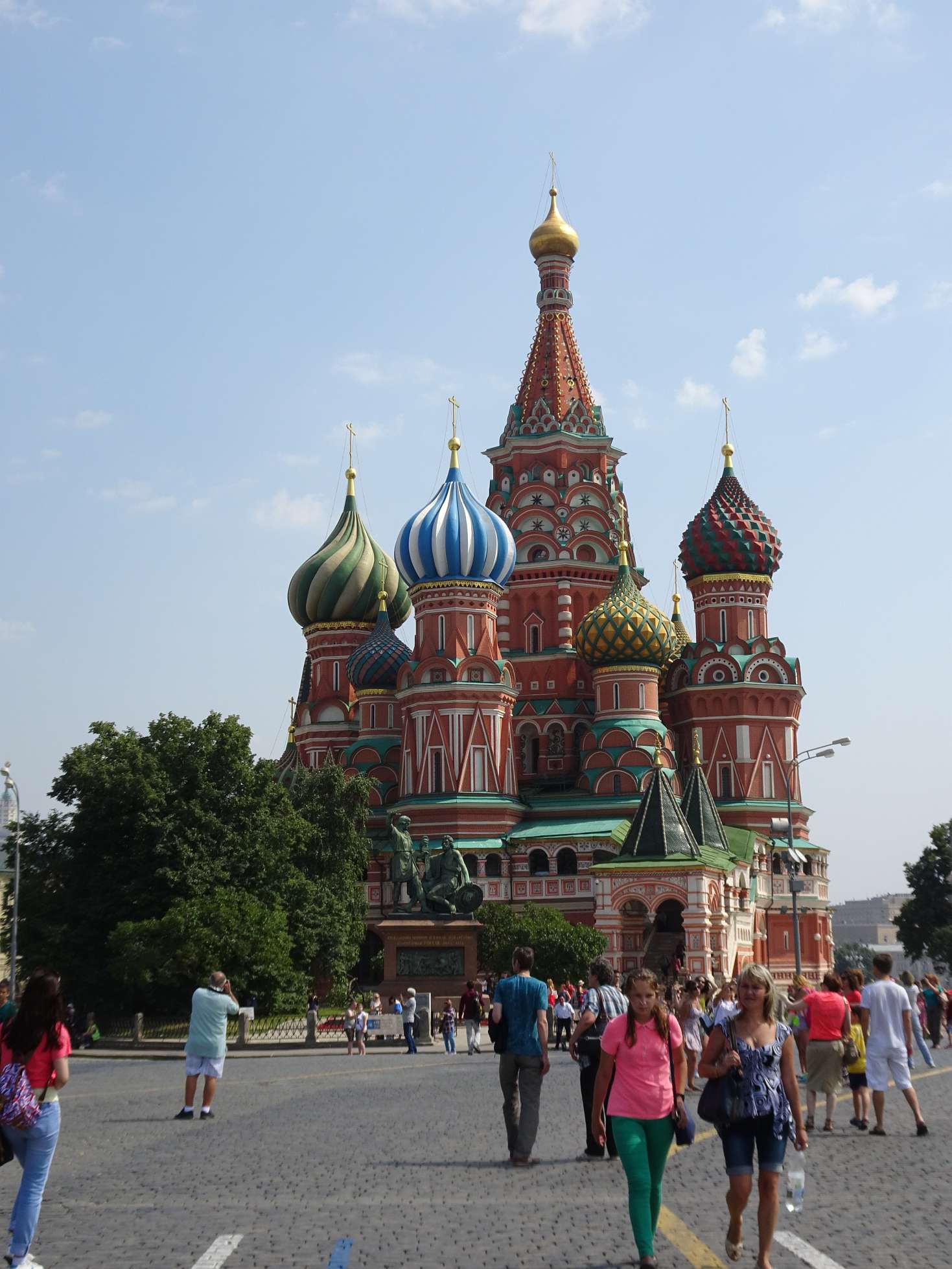 Erst einmal ein paar touristische highlights, hier die Basiliuskathedrale