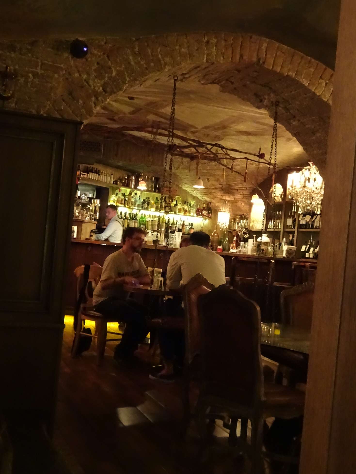 Abendessen im jüdischen Restaurant mit atemberaubenden (wörtlichlich gemeint!) Cocktails...