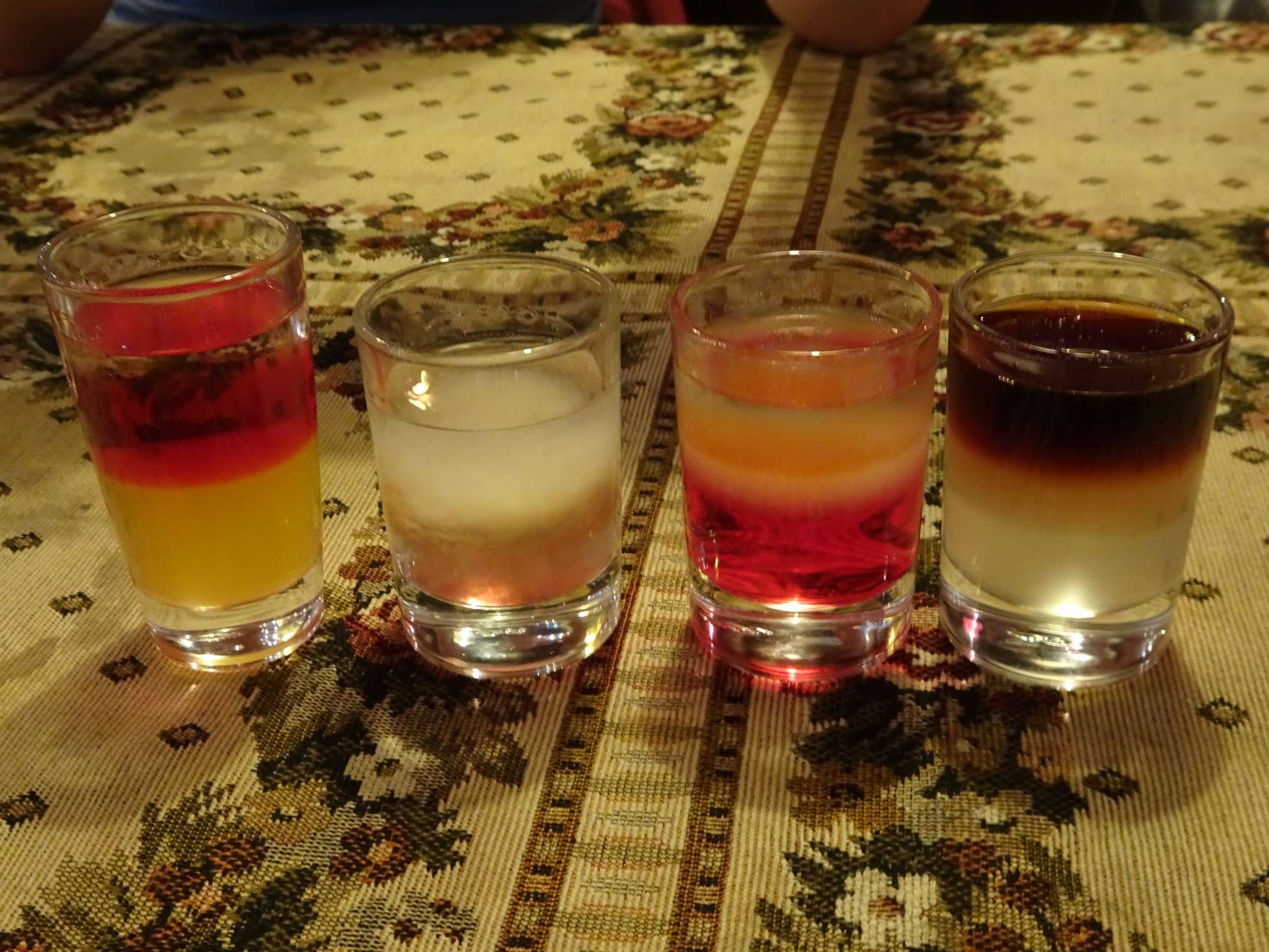 Und der Abschluss unserer Reise muss natürlich begossen werden!