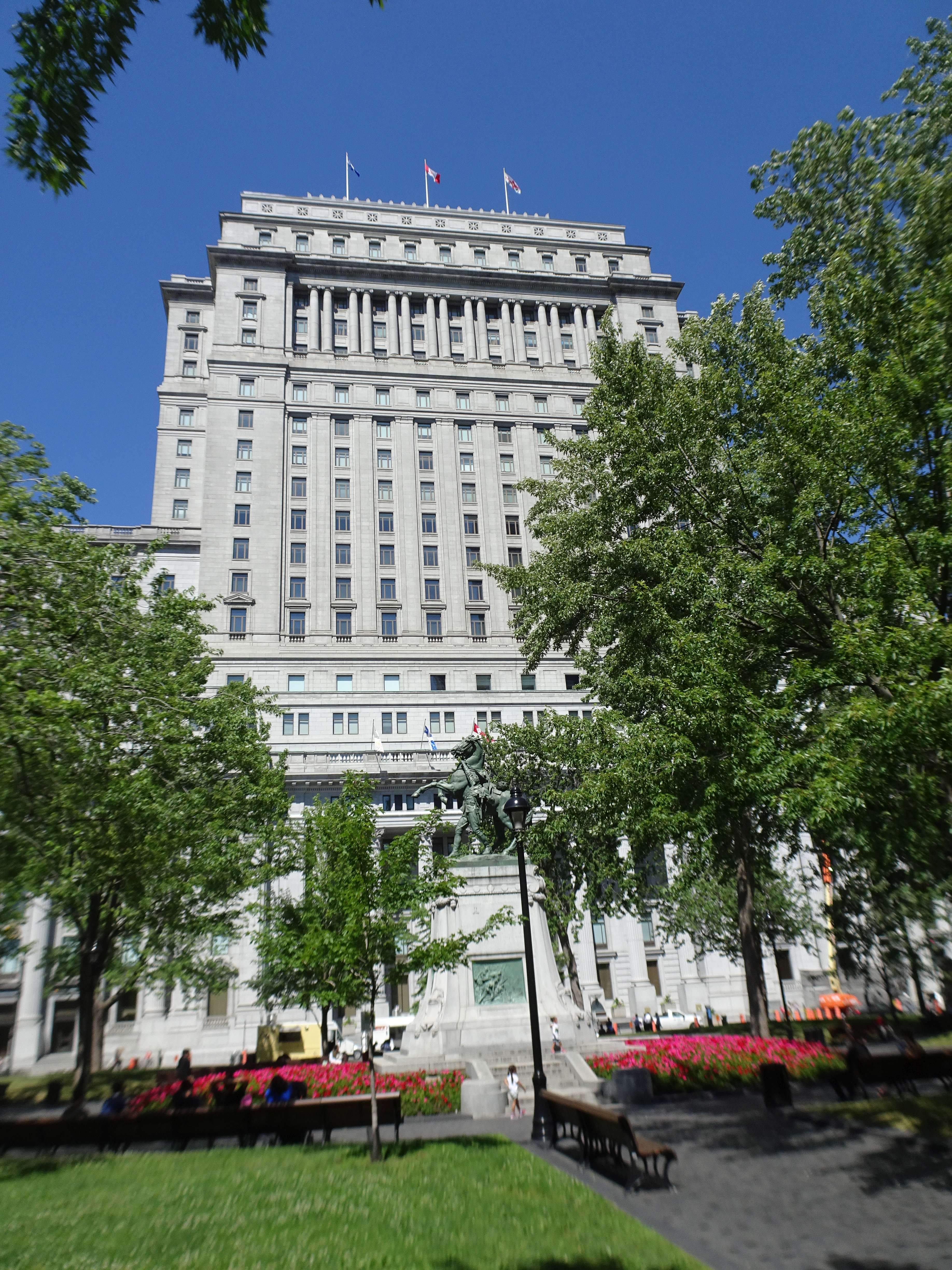 Das Sun Life Building, hier brachte Churchill die britischen Goldreserven während des 2. Weltkrieges unter.