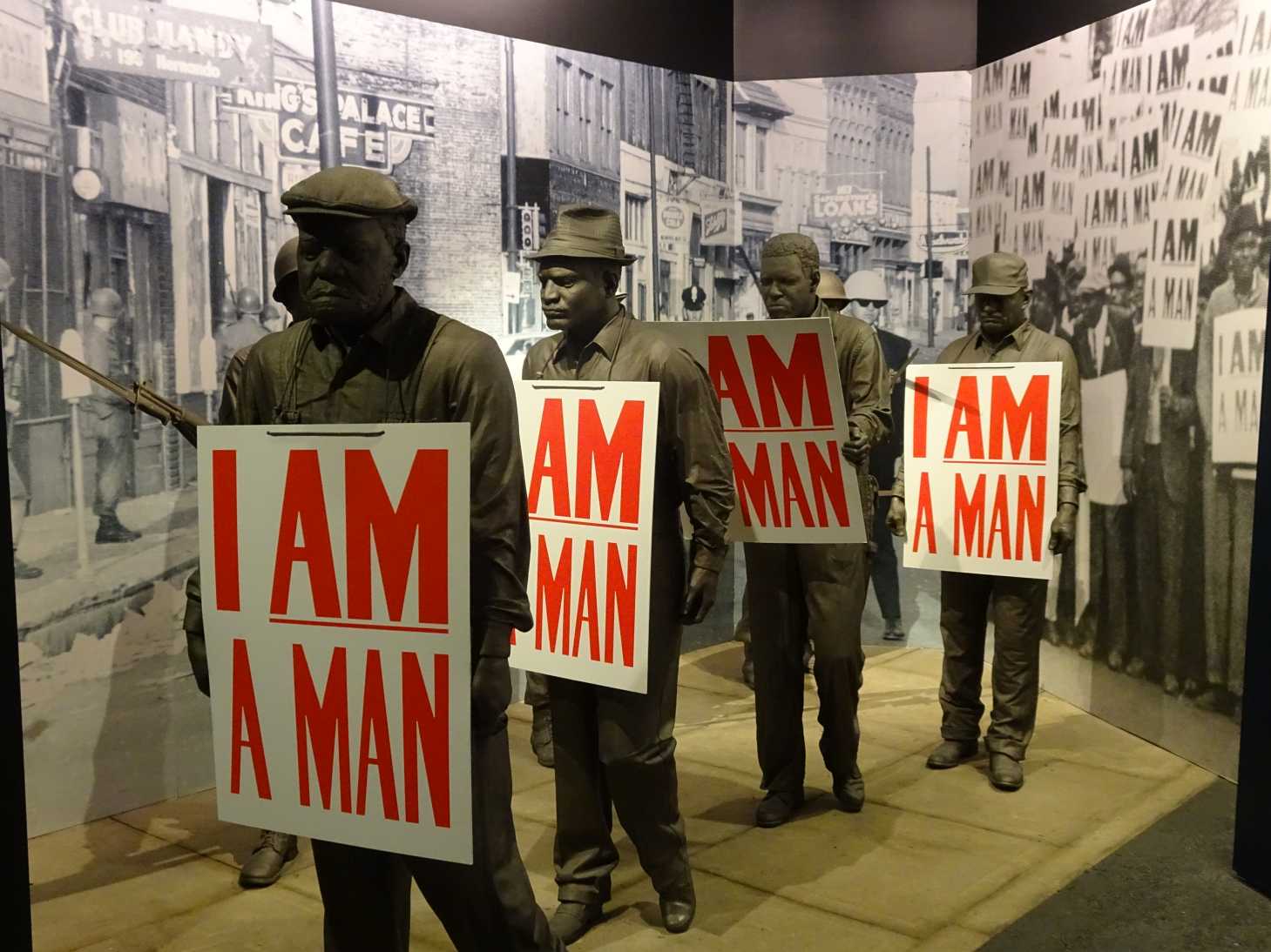 Im Civil Rights Museum...