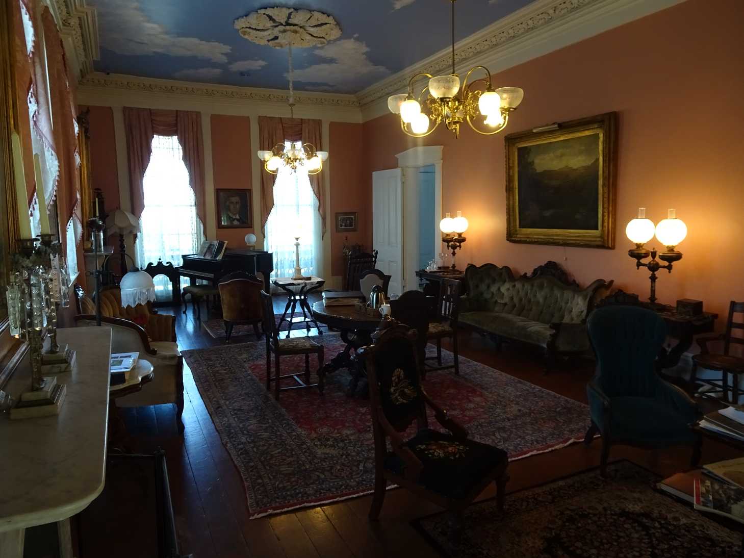 Der Salon des Hauses