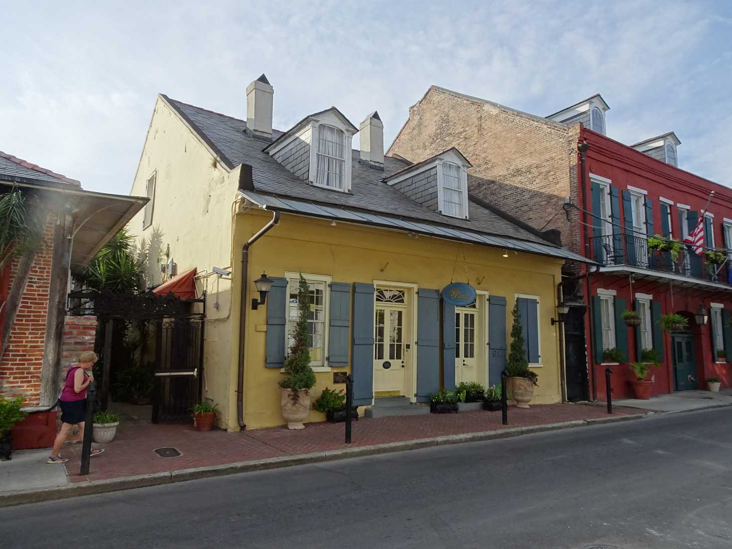 Klein, aber sehr gemütlich, unser Hotel im French Quarter