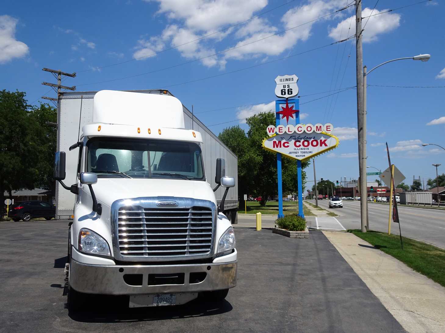 Und dann geht's auf die Route 66....