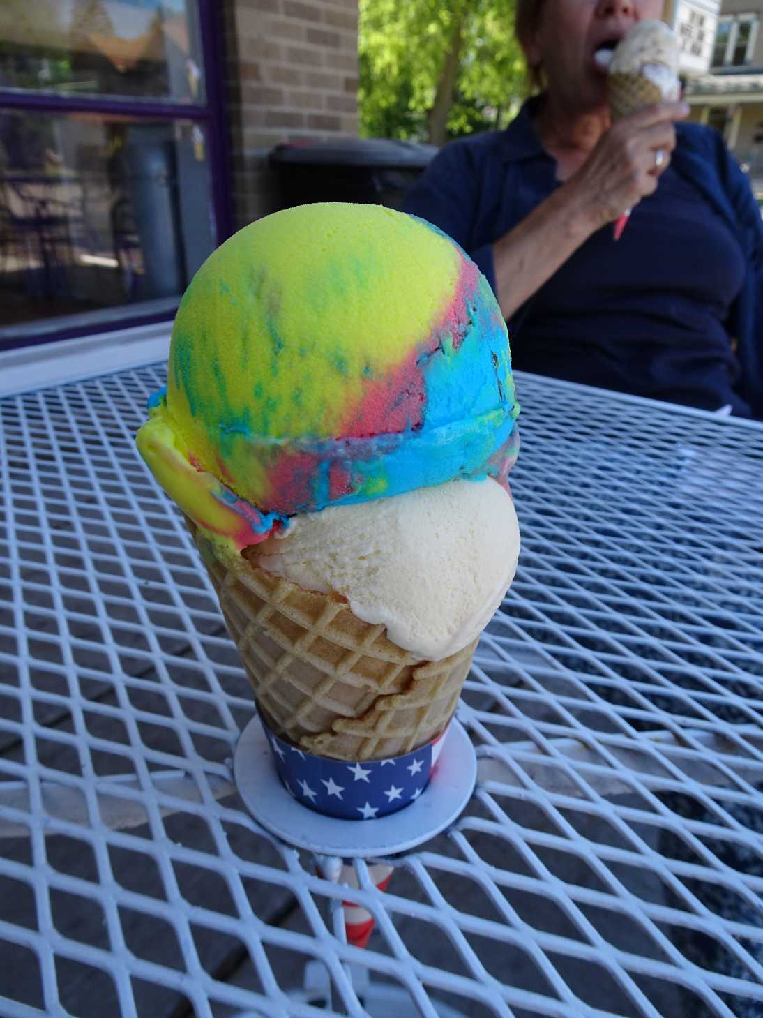 Der "Lickety Split Ice Cream Shoppe" in Wilmington