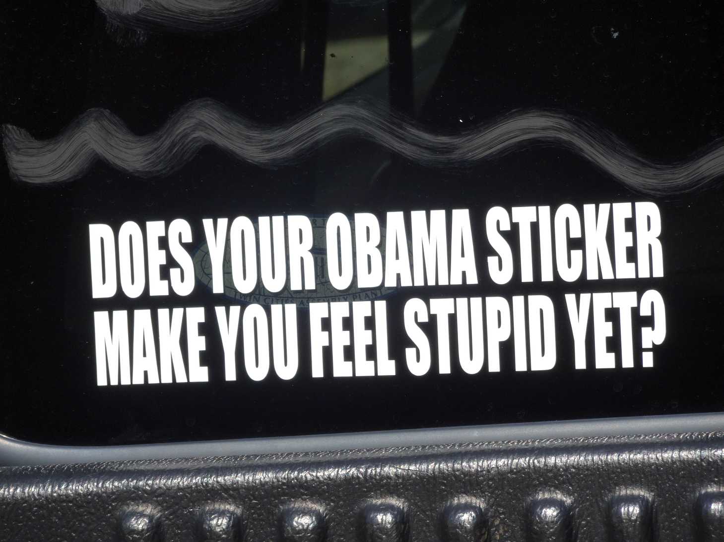 Politische Einstellungen werden vor allem in Vorwahlzeiten sehr deutlich gemacht....