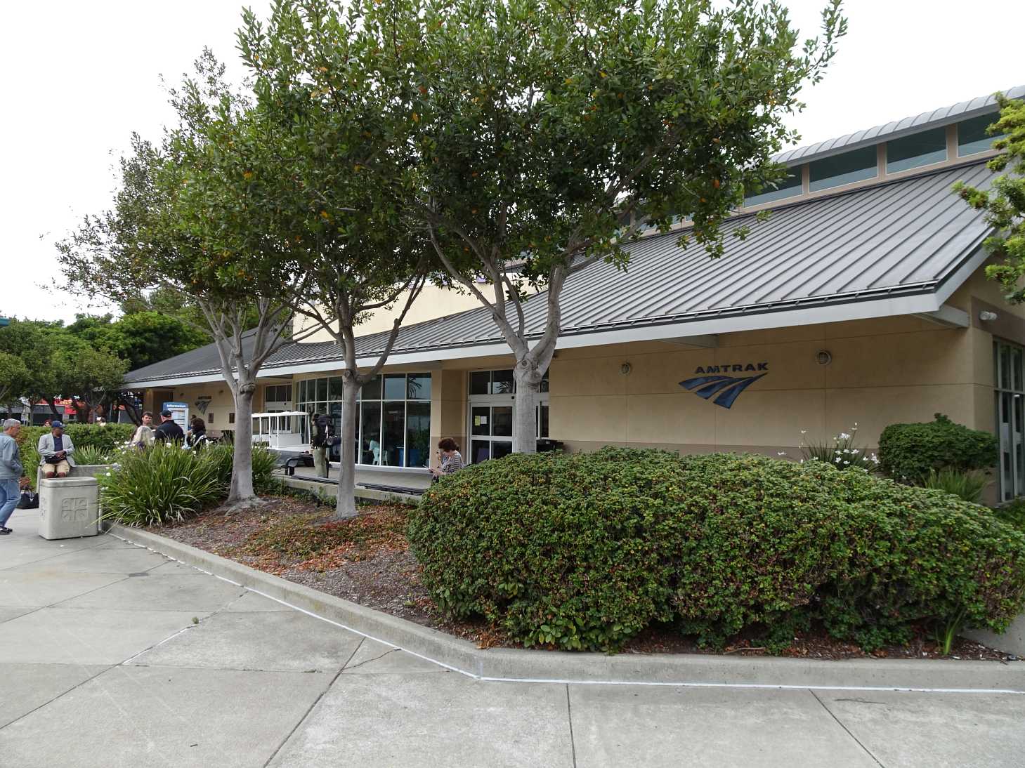 Emeryville, hier startet unsere Fahrt mit dem "California Zephyr"